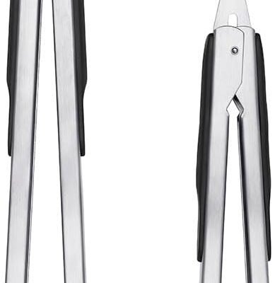 Nylon-Tipped Tongs (2-Piece Set)