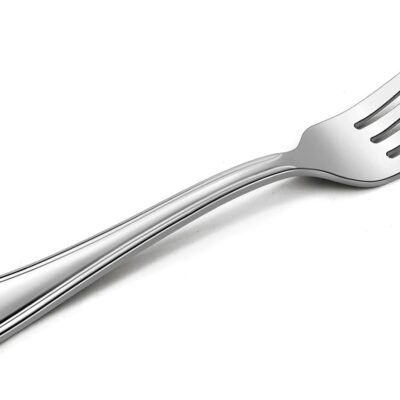 Dinner Forks Set of 12,  7.9 Inch Stainless Steel Forks for Home, Kitchen or Restaurant, Non-toxic & Mirror Polished, Scalloped Edge & Dishwasher Safe